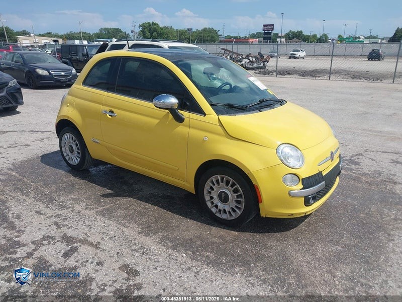 2013 FIAT 500 – Lot 45351913 auction photo