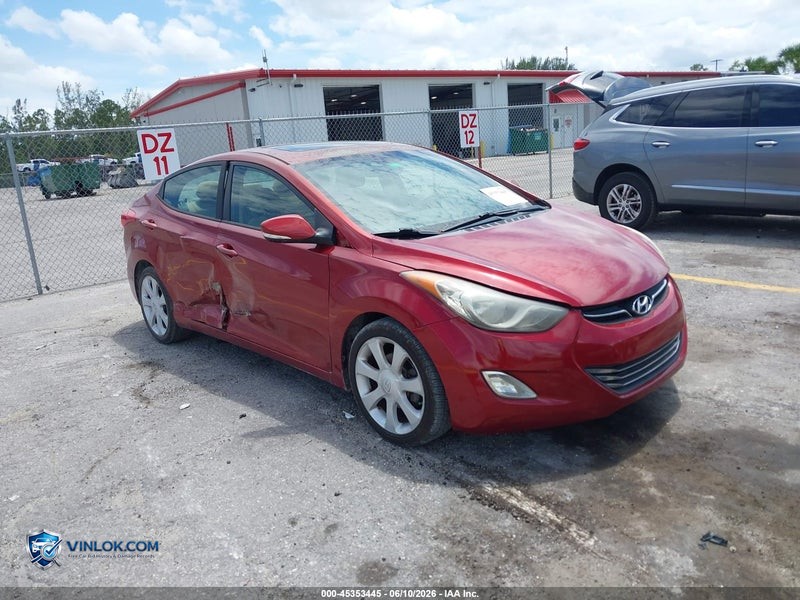 2013 HYUNDAI ELANTRA – Lot 45851392 auction photo