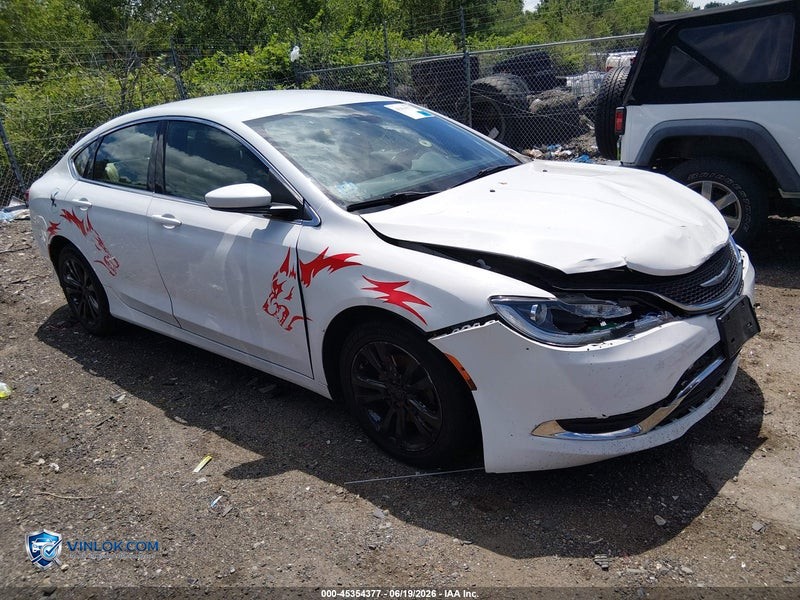 2015 CHRYSLER 200 – Lot 45354377 auction photo