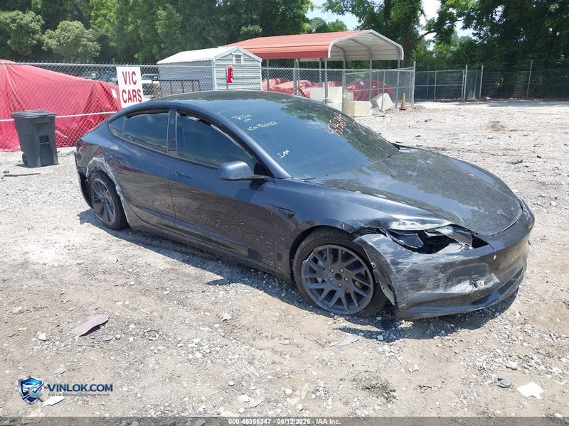 2025 TESLA MODEL 3 – Lot 45356347 auction photo