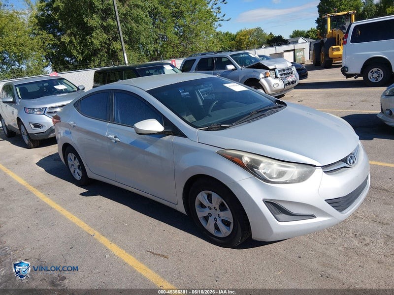 2016 HYUNDAI ELANTRA – Lot 45356381 auction photo