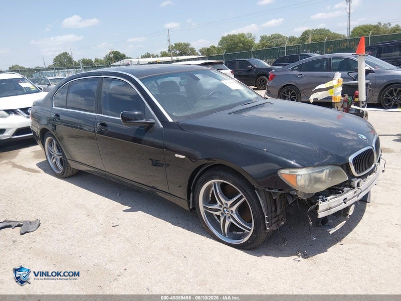 2006 BMW 750LI – Lot 45359495 auction photo