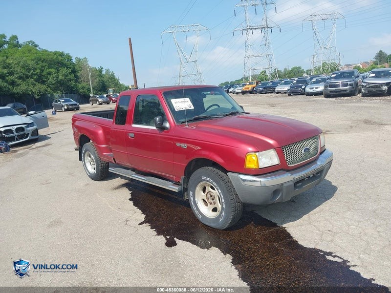 2001 FORD RANGER – Lot 45360088 auction photo