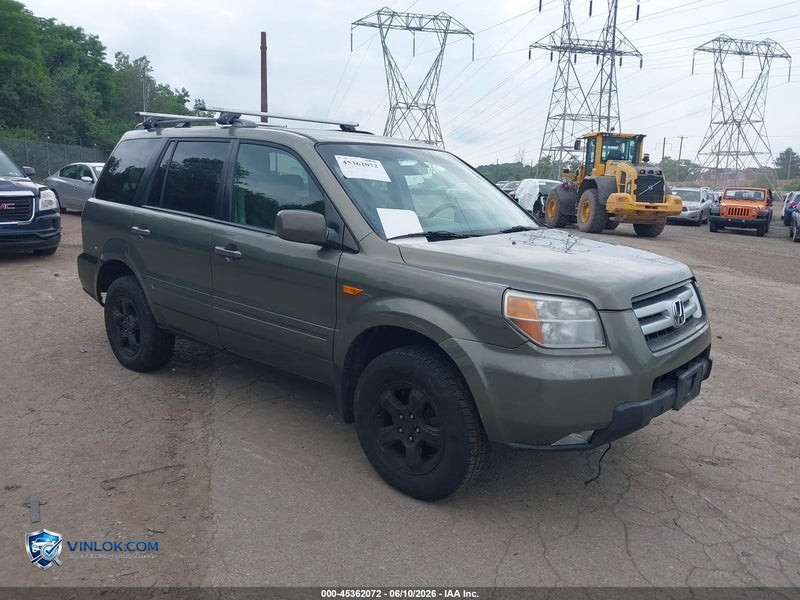 2007 HONDA PILOT – Lot 45362072 auction photo
