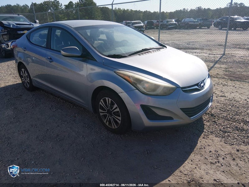 2016 HYUNDAI ELANTRA – Lot 45362714 auction photo