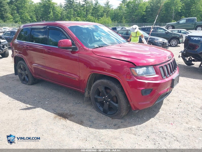 2014 JEEP GRAND CHEROKEE – Lot 45362985 auction photo