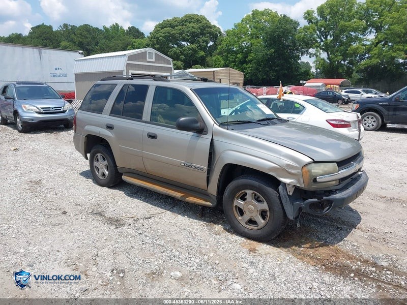 2002 CHEVROLET TRAILBLAZER – Lot 45363200 auction photo