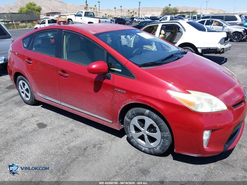 2012 TOYOTA PRIUS – Lot 45366160 auction photo