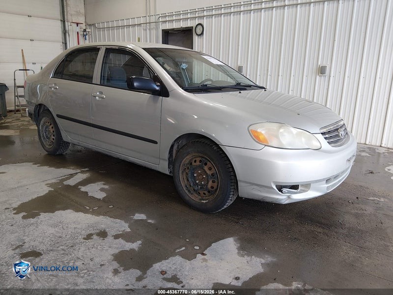 2003 TOYOTA COROLLA – Lot 45367770 auction photo