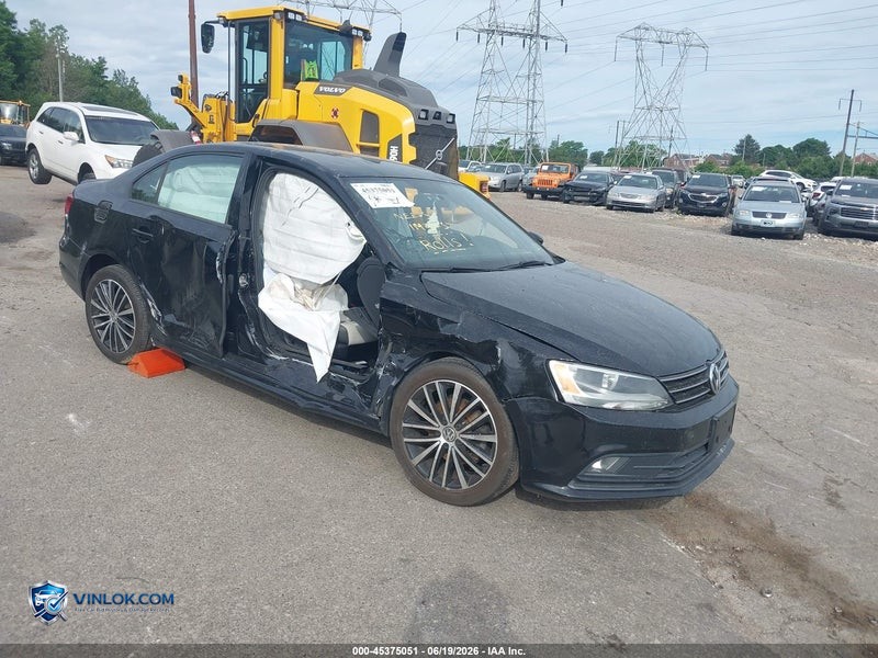 2016 VOLKSWAGEN JETTA – Lot 45375051 auction photo
