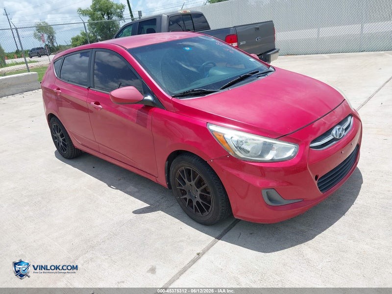 2015 HYUNDAI ACCENT – Lot 45375312 auction photo