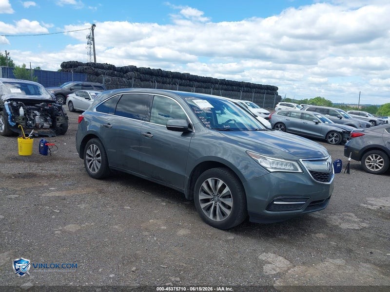 2015 ACURA MDX – Lot 45375710 auction photo