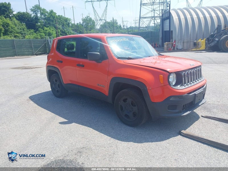 2018 JEEP RENEGADE – Lot 45376908 auction photo