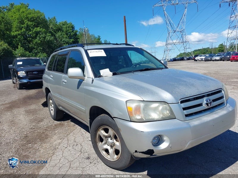 2006 TOYOTA HIGHLANDER – Lot 45378394 auction photo