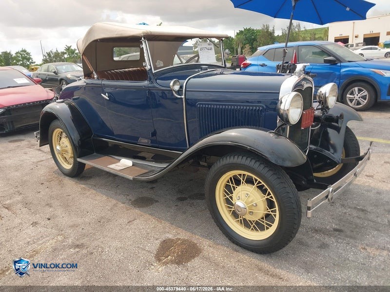 1931 FORD MODEL A ROADSTER – Lot 45379440 auction photo
