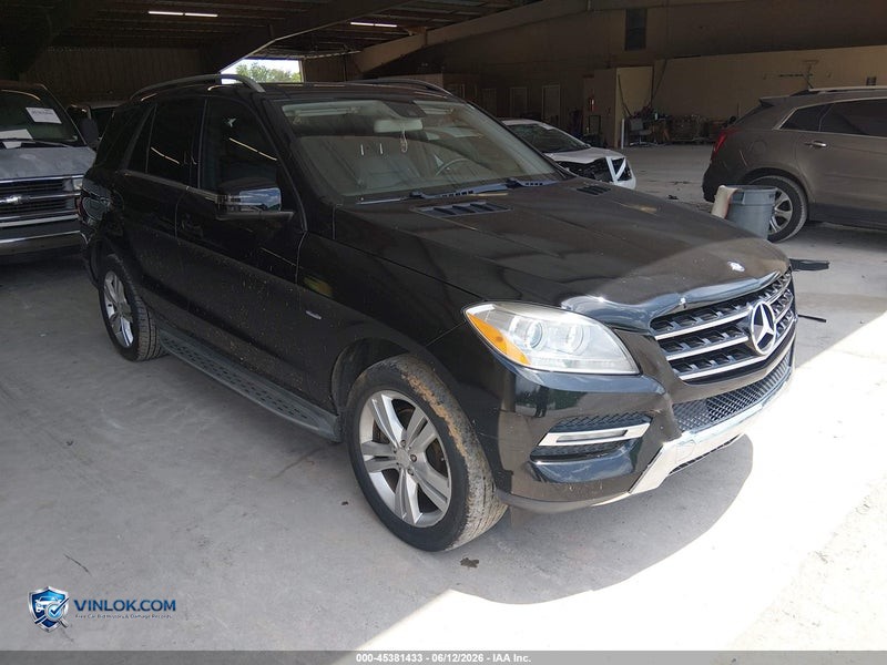 2012 MERCEDES-BENZ ML 350 – Lot 45381433 auction photo