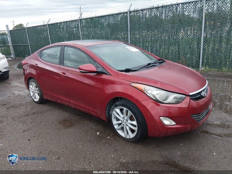 2012 HYUNDAI ELANTRA – Lot 45387296 auction photo