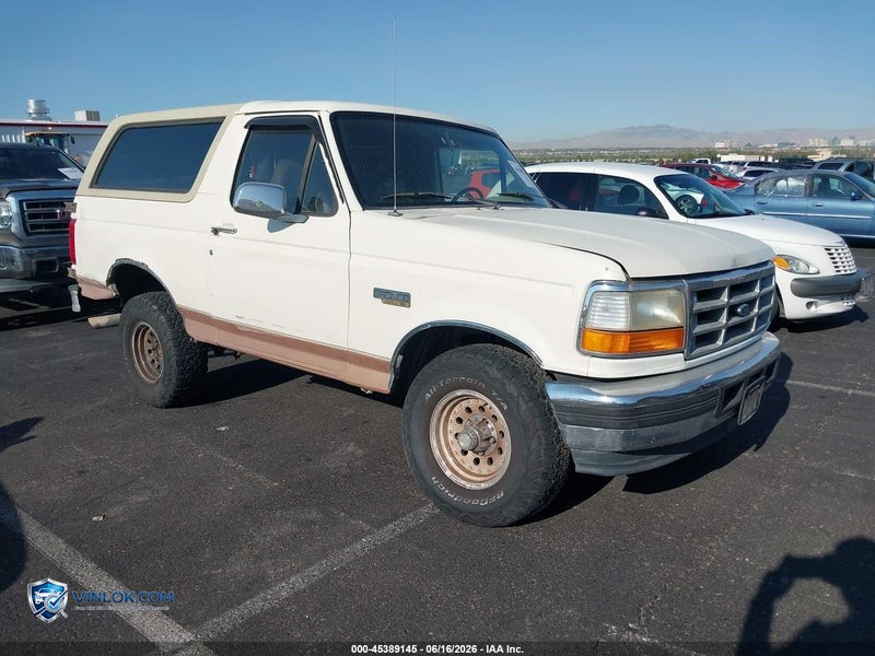 1995 FORD BRONCO – Lot 45389145 auction photo