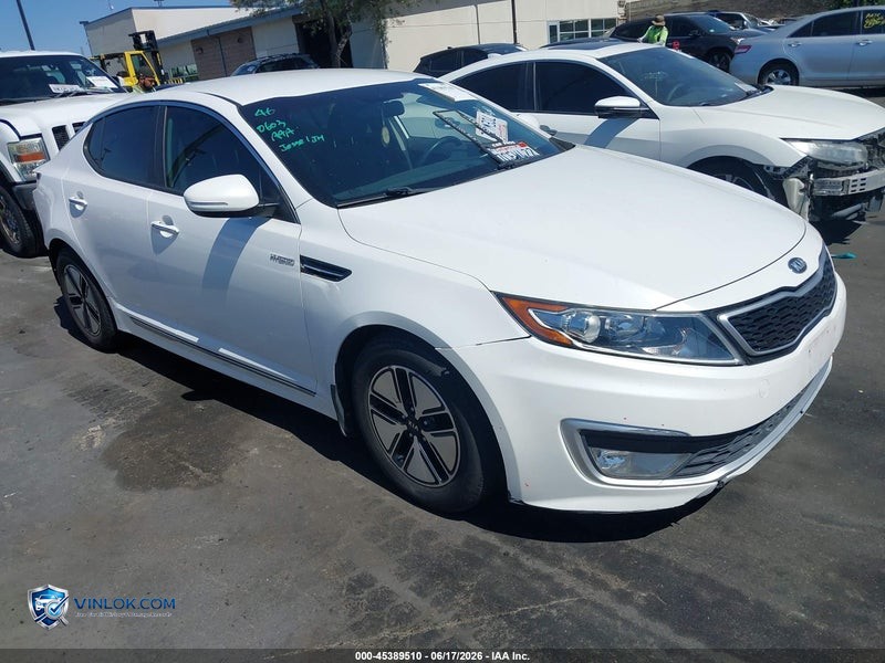 2013 KIA OPTIMA HYBRID – Lot 45389510 auction photo