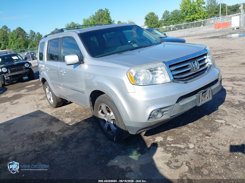 2012 HONDA PILOT – Lot 45389880 auction photo