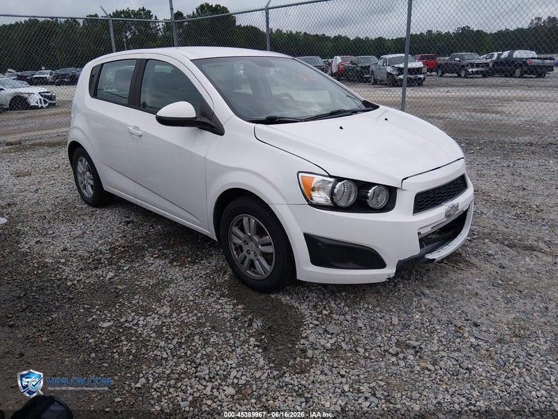 2012 CHEVROLET SONIC – Lot 45389967 auction photo