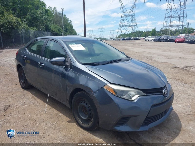 2014 TOYOTA COROLLA – Lot 45390649 auction photo
