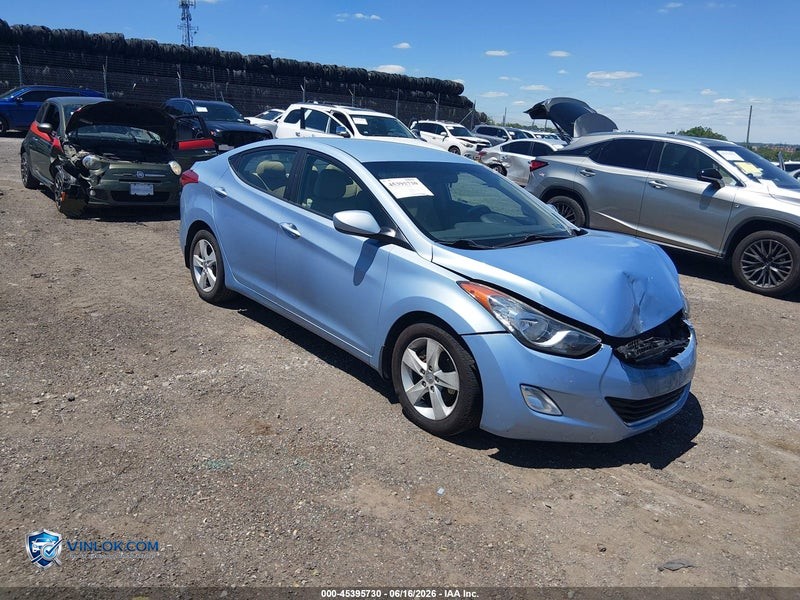 2012 HYUNDAI ELANTRA – Lot 45395730 auction photo