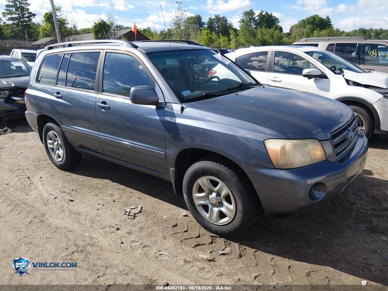 2004 TOYOTA HIGHLANDER – Lot 45402193 auction photo