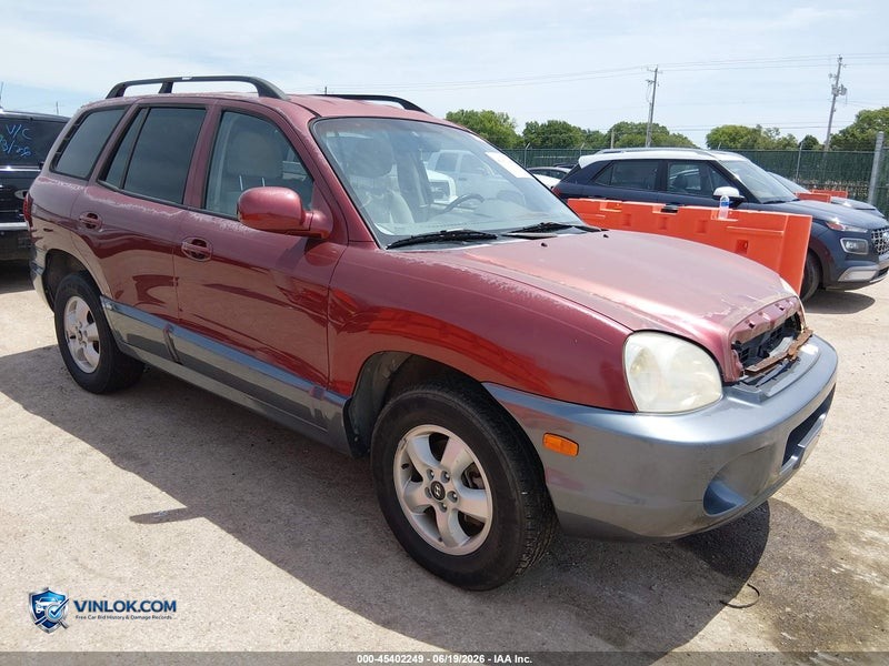 2005 HYUNDAI SANTA FE – Lot 45402249 auction photo