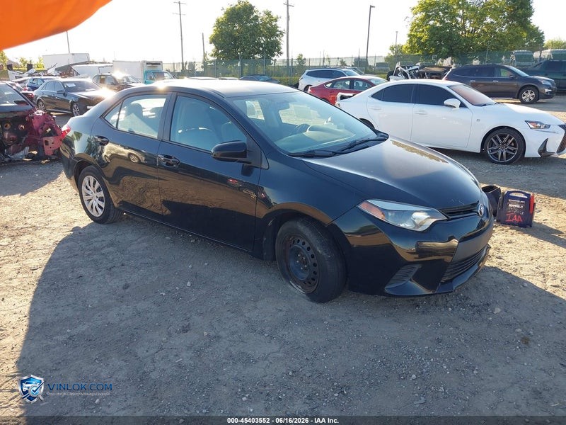 2014 TOYOTA COROLLA – Lot 45403552 auction photo