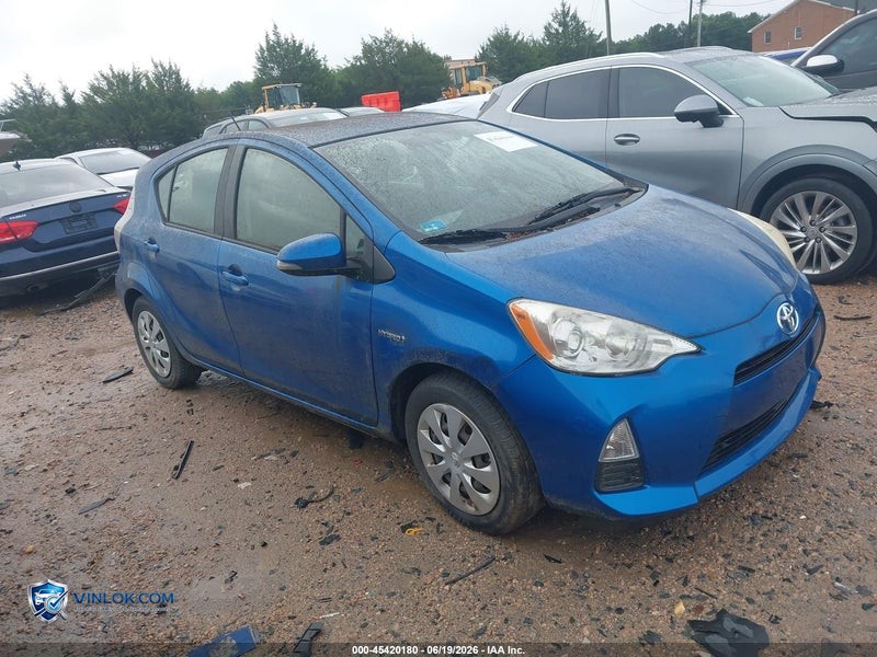 2012 TOYOTA PRIUS C – Lot 45918231 auction photo