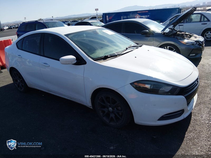 2016 DODGE DART – Lot 45421366 auction photo
