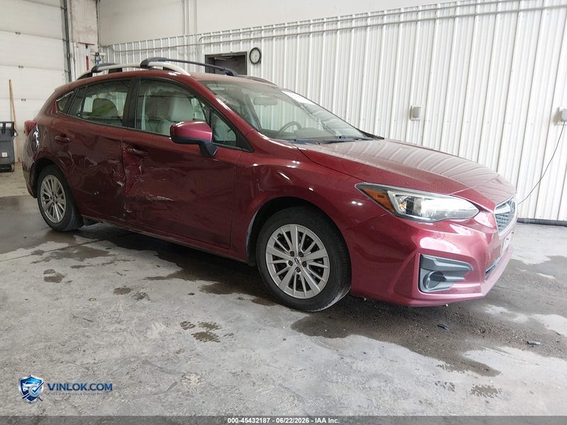 2017 SUBARU IMPREZA – Lot 45432187 auction photo