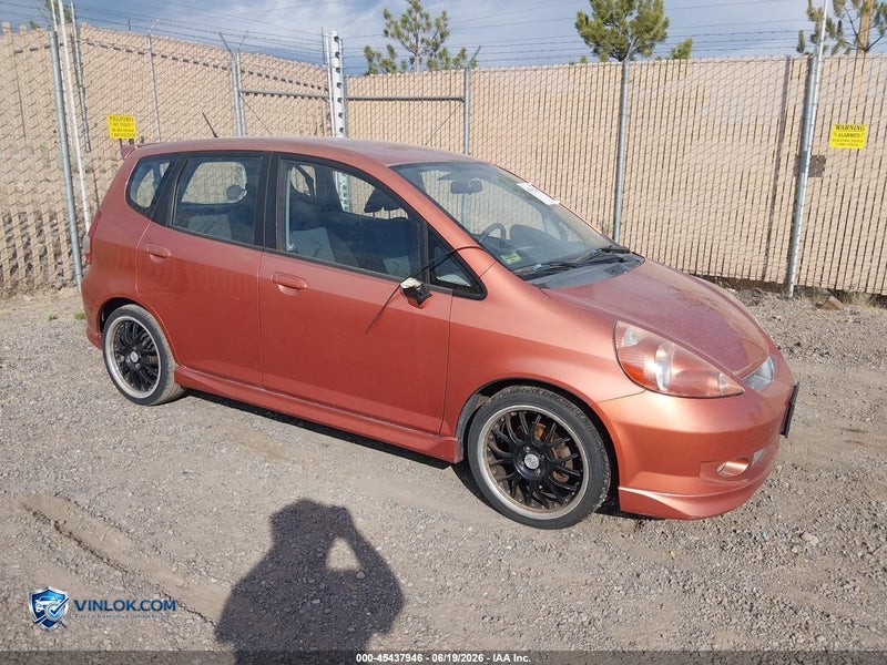 2007 HONDA FIT – Lot 45437946 auction photo