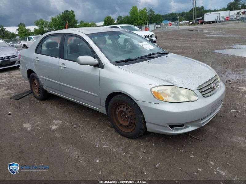 2003 TOYOTA COROLLA – Lot 45442692 auction photo