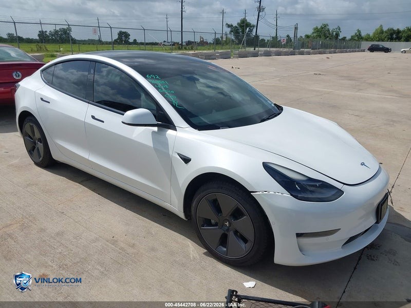2021 TESLA MODEL 3 – Lot 45442708 auction photo