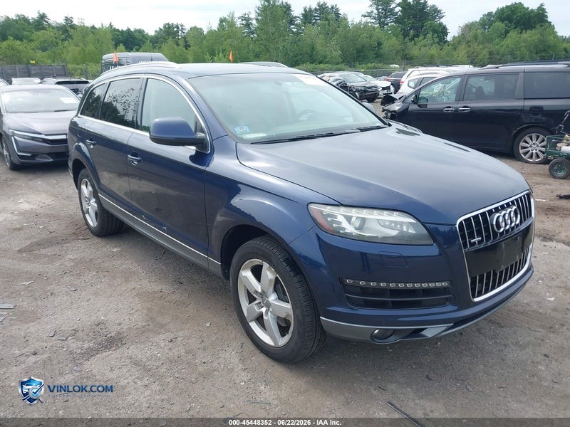 2013 AUDI Q7 – Lot 45448352 auction photo
