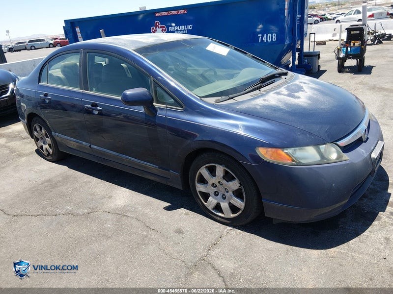 2007 HONDA CIVIC – Lot 45455570 auction photo