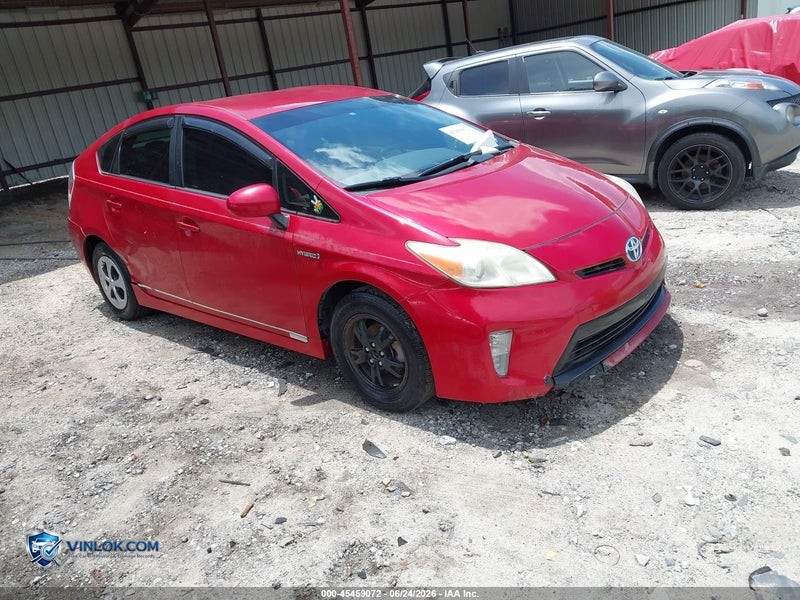 2012 TOYOTA PRIUS – Lot 45459072 auction photo