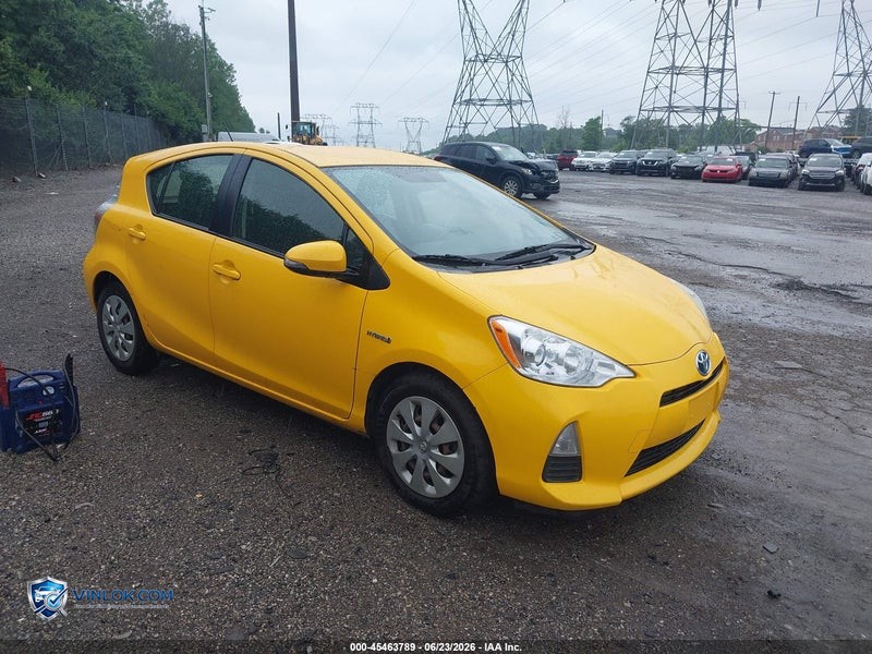 2014 TOYOTA PRIUS C – Lot 45463789 auction photo